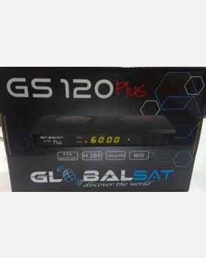GLOBALSAT GS 120 PLUS - Ultra HD 4k Wifi FTA H265